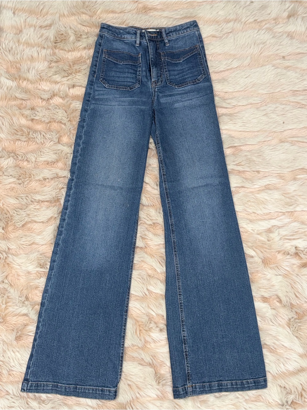 Judy Blue Wide Leg Jeans in Blue
